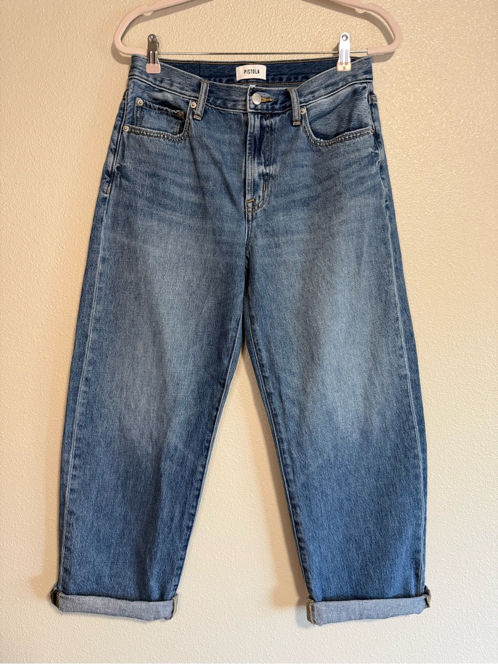 pistola Donny Rolled Boyfriend Jeans